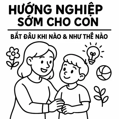 HƯỚNG NGHIỆP SỚM CHO CON - BẮT ĐẦU KHI NÀO & NHƯ THẾ NÀO